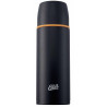 Bouteille isotherme 1L avec 2 tasses noir