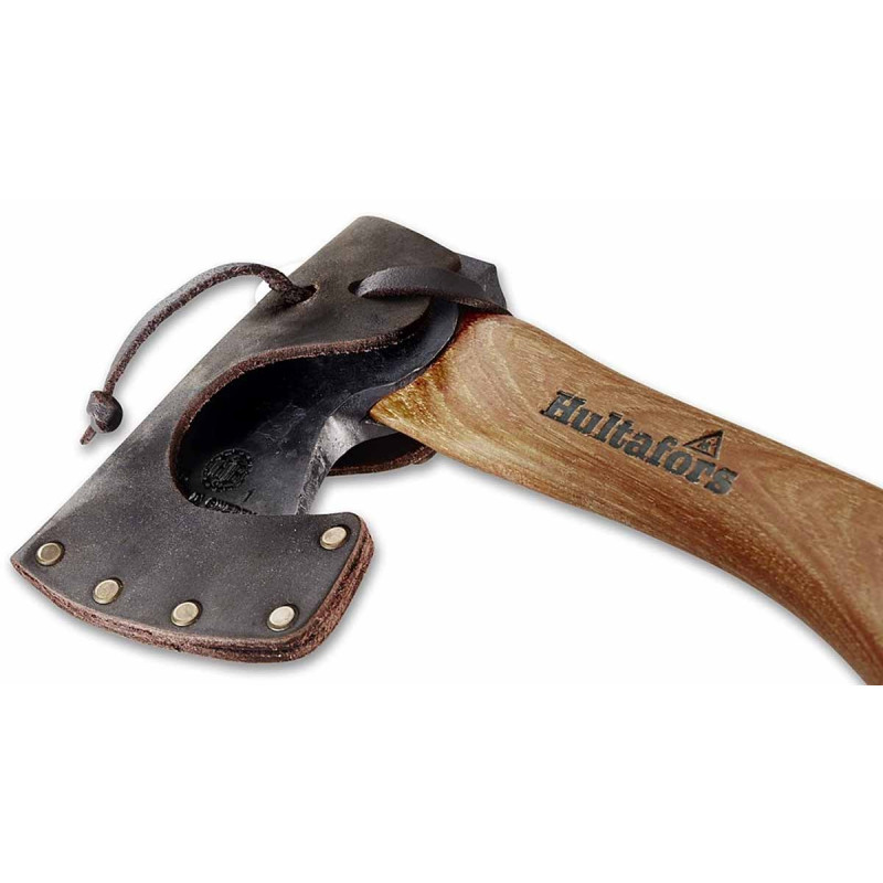 Hache Hultafors HY 10-1,2 SV Acier Au Carbone, Manche Hickory, 70cm, Pour Le Bois Et Le Bushcraft