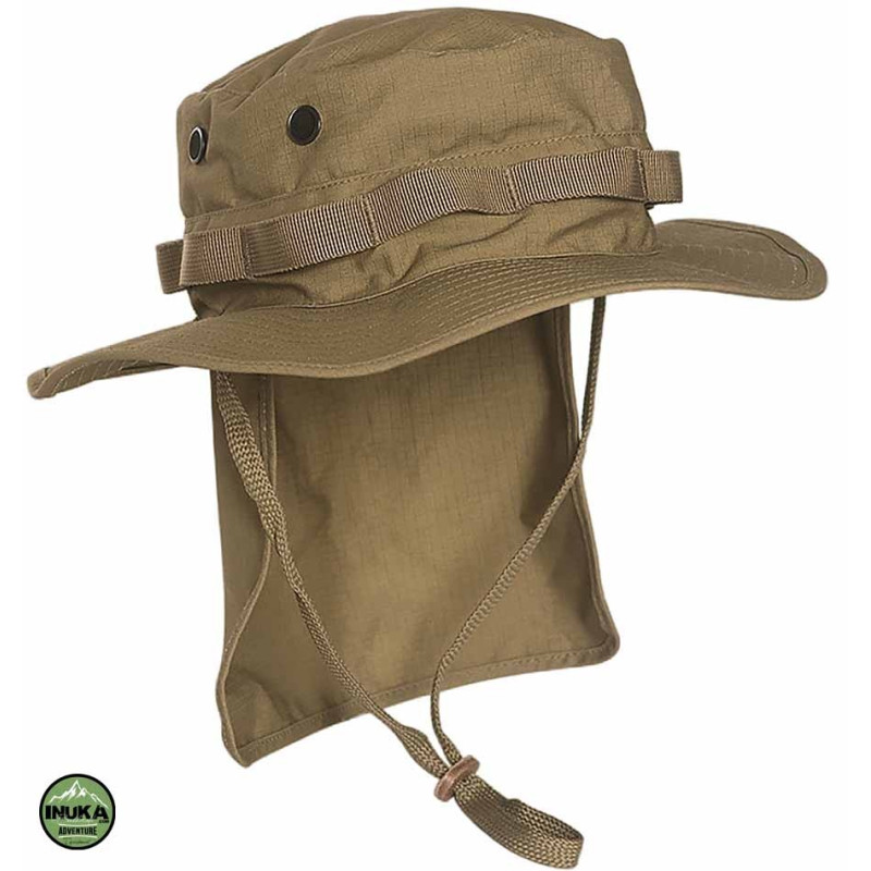 Cappello da deserto e da bush con protezione per il collo