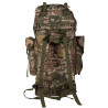 Sac à dos tactique bushcraft 35 L camo Miltec dos