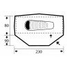 Tente de bivouac One de Trimm plan