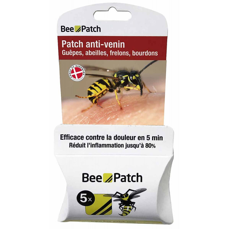 Bee-Patch apaisant pour piqûres insectes