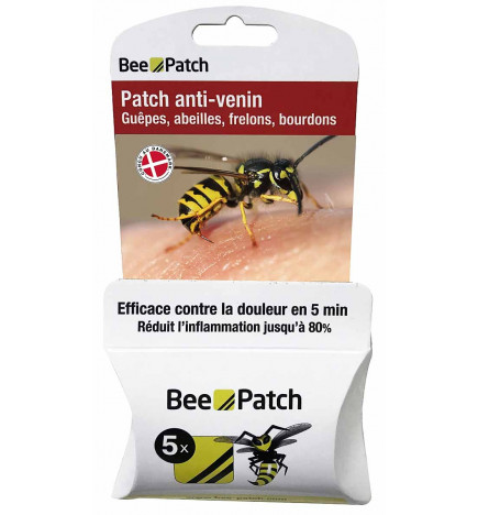 Bee-Patch apaisant pour piqûres insectes