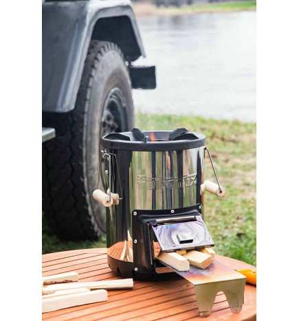 Réchaud Rocket Stove Petromax rf33 ambiance