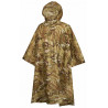 Poncho de puie randonnée bushcraft camo désert