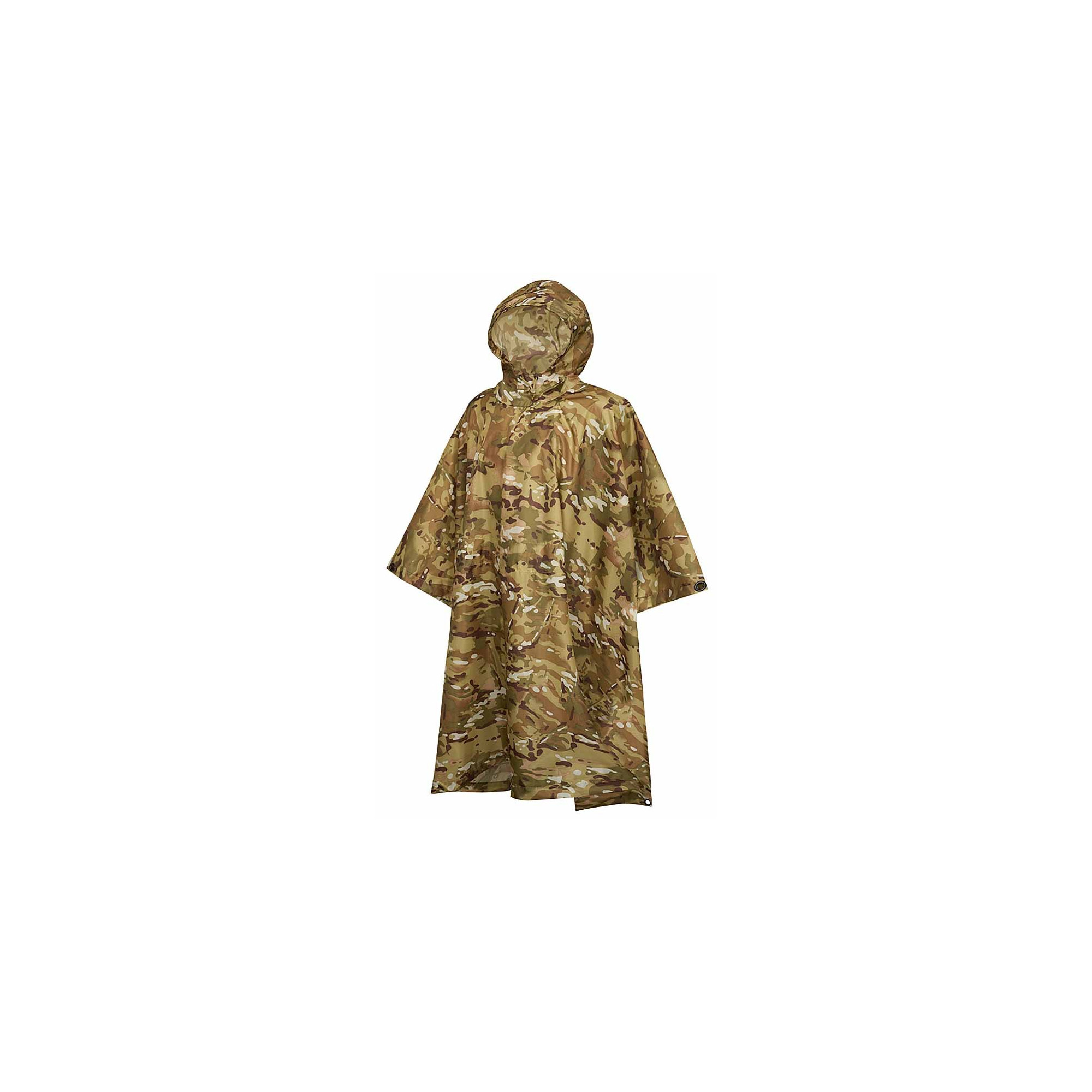 Poncho de puie randonnée bushcraft camo désert