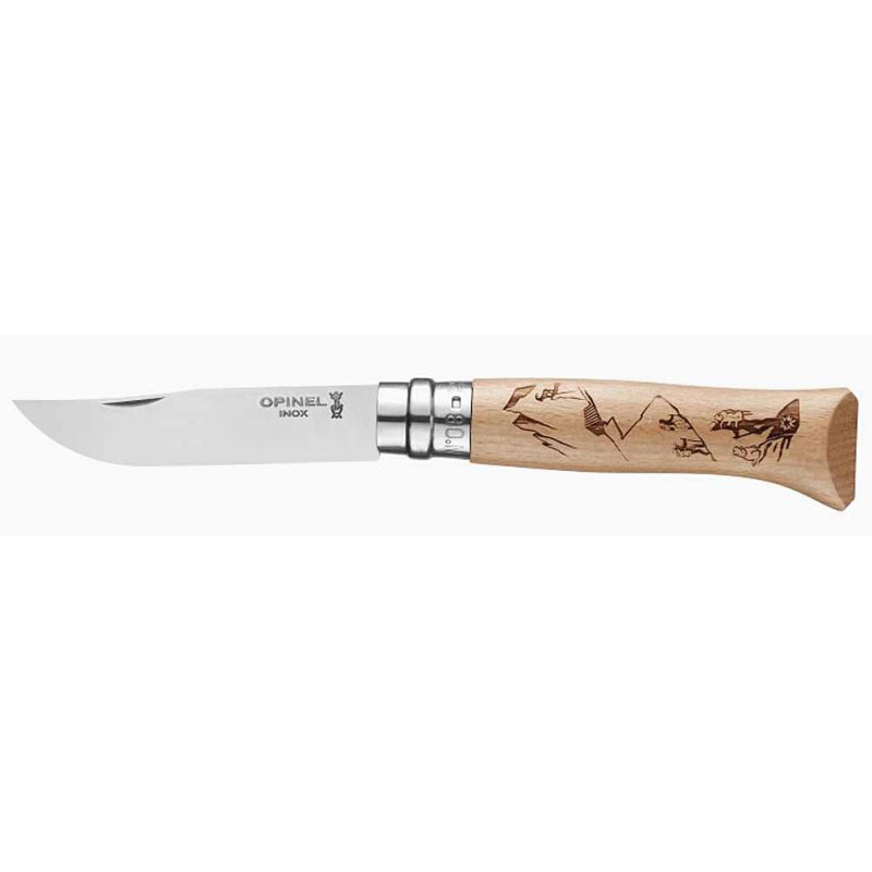 Opinel N°8 rando montagne horizontal