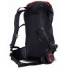 Mochila de senderismo Courier negra de 35 L