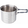 Set de cocina completo Esbit 985 Inox olla abierta