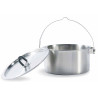 Set cuisine de bivouac inox Tatonka casserole ouverte