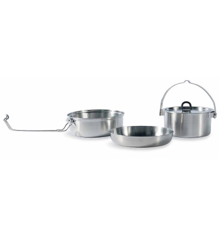 Set cuisine de bivouac inox Tatonka complet