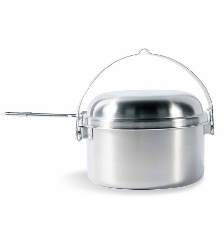 Popote de bivouac inox Tatonka fermée