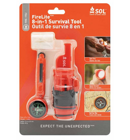 8 in 1 SOL Survival Kit Blister