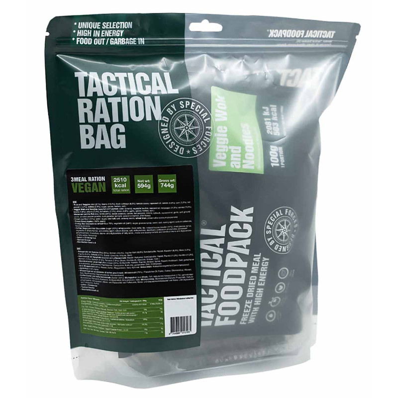 Tactical Ration 1Day Vegan 4744698013183 ration de survie