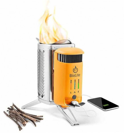 Pack complet réchaud autonome de bivouac Campstove 2 Biolite