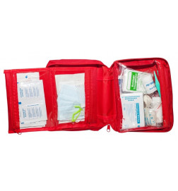 2 Pièces Mini Trousse Premier Secours Vide Sac de Médecine Portable  Convient,le Camping(Jaune Rouge)