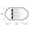 Tente expédition 3 personnes Vision DSL