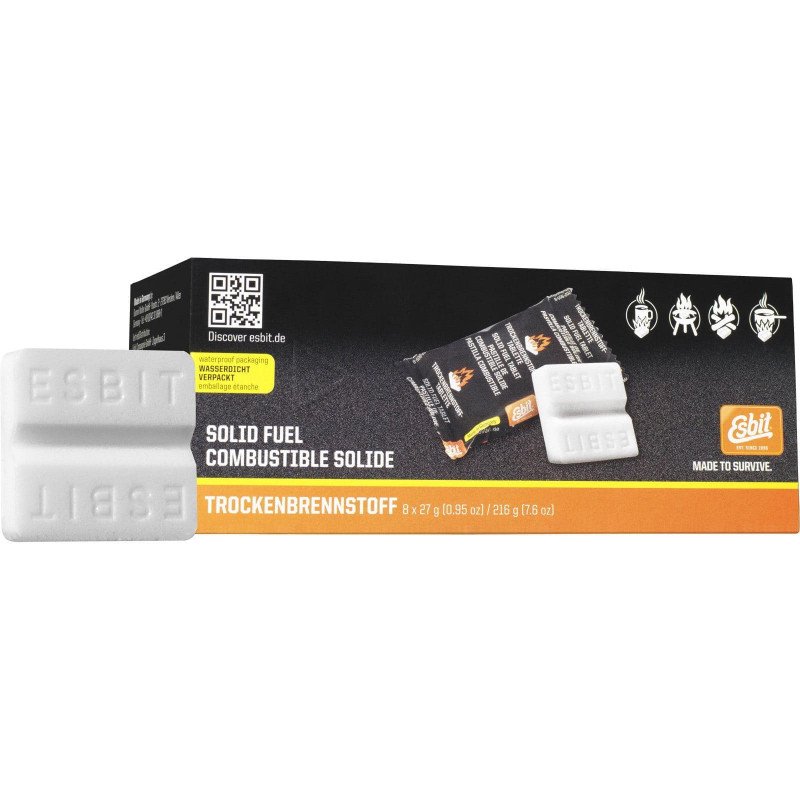 Combustible solide 8x27 g Esbit 4021684018279