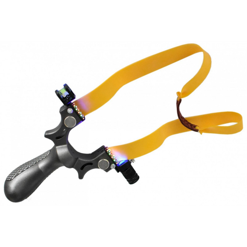 Lance-pierre avec retro-éclairage Lance-pierre avec retro-éclairage