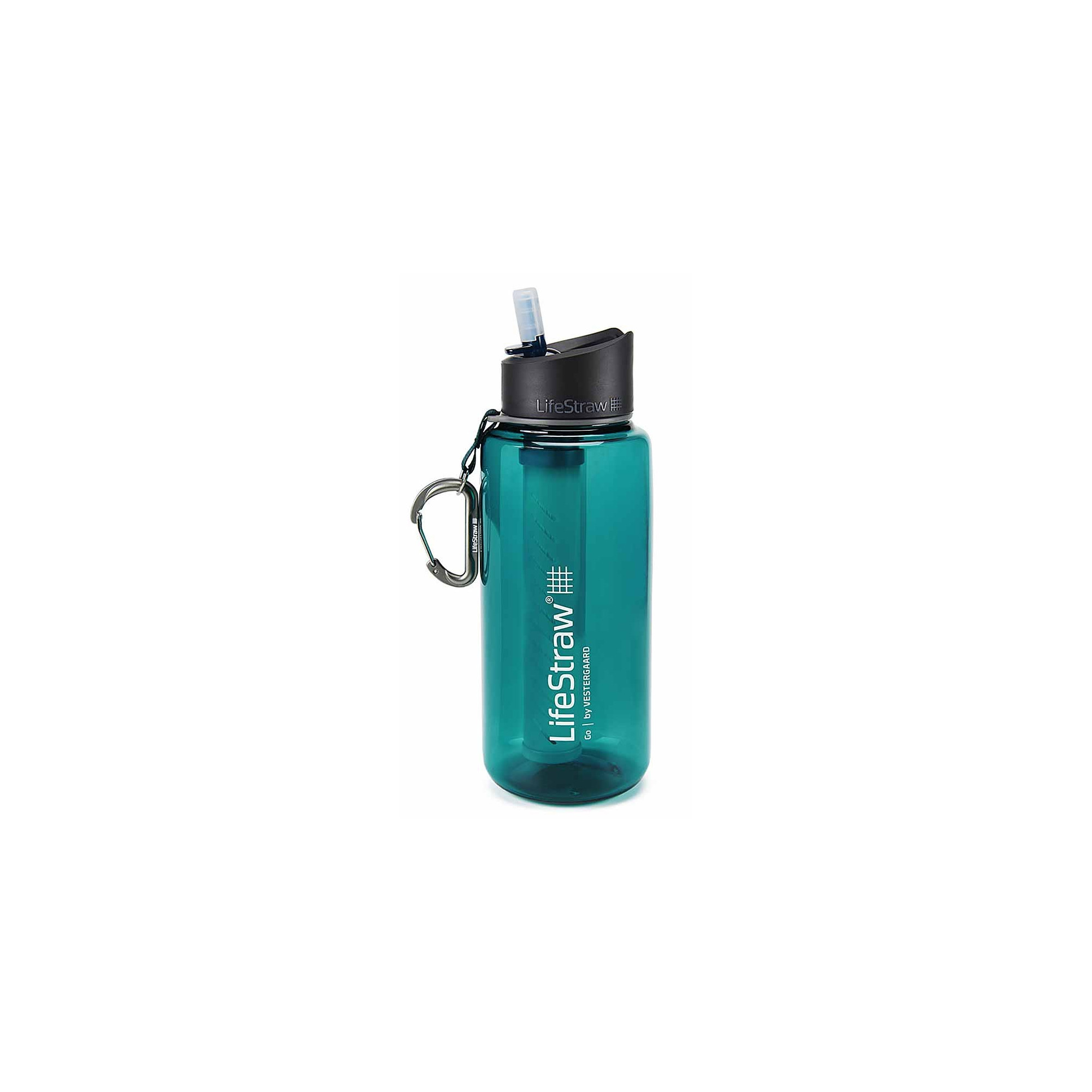 Filtre à eau + charbon 1l blue LifeStraw