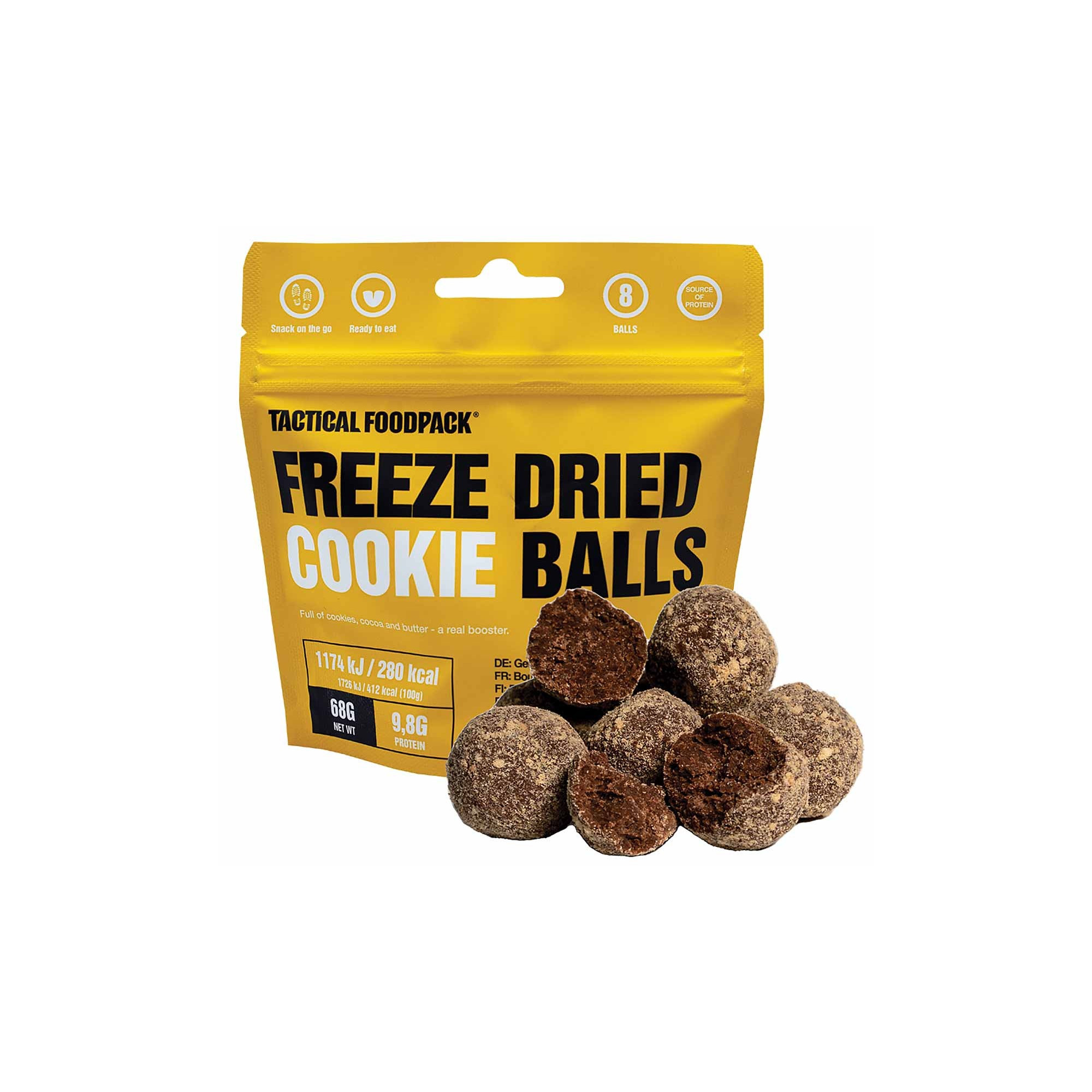 Biscuits au cacao lyophilisés Tactical Food 4744698014159