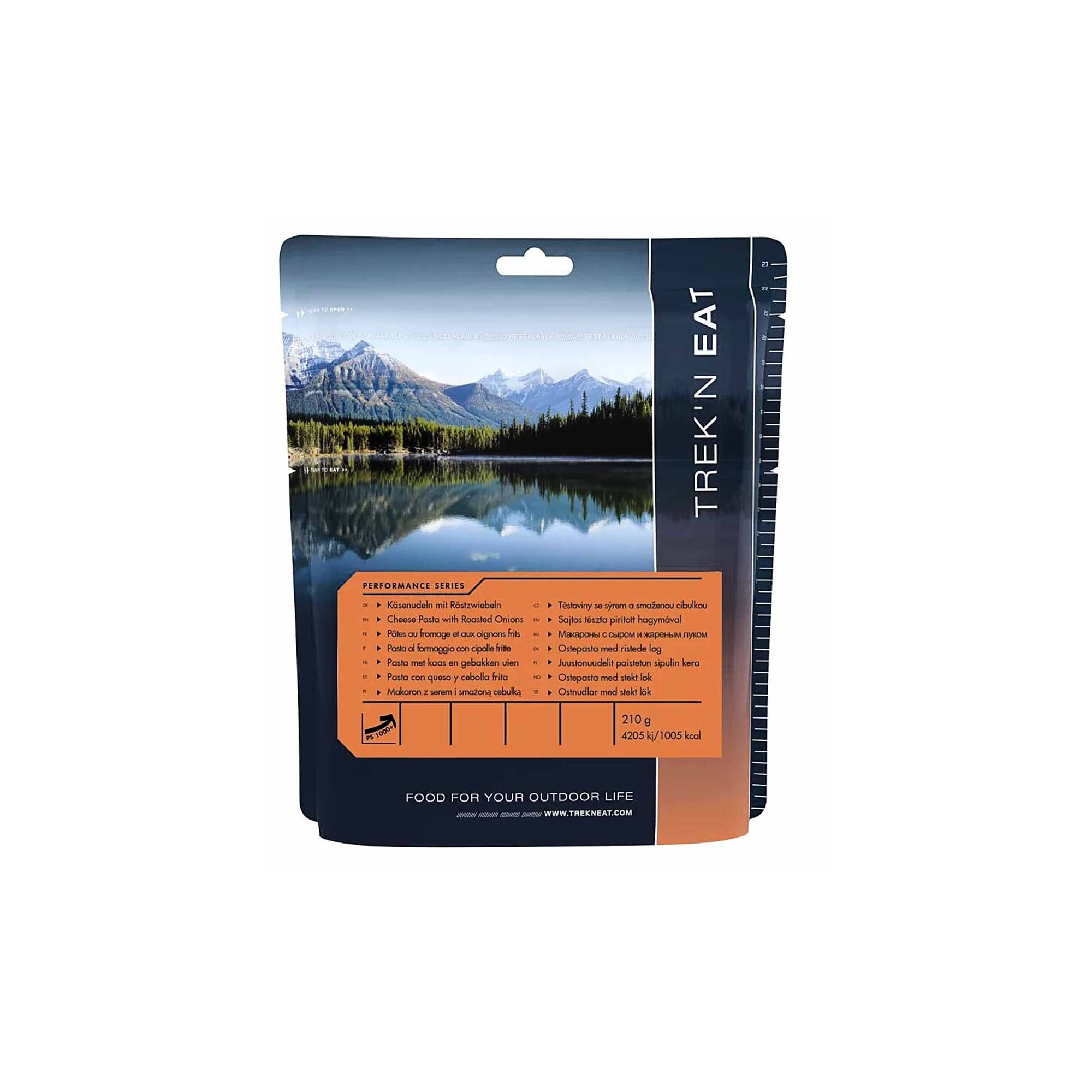 Lyophilisé de Pâtes fromage oignons Trek'n Eat