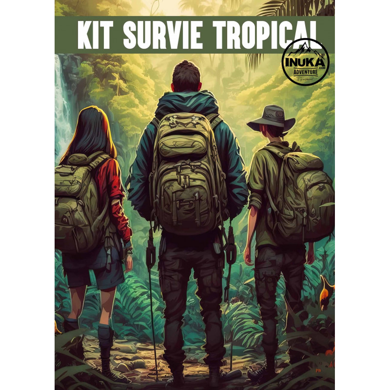 Kit de supervivencia tropical - Supervivencia Rescate Emergencia