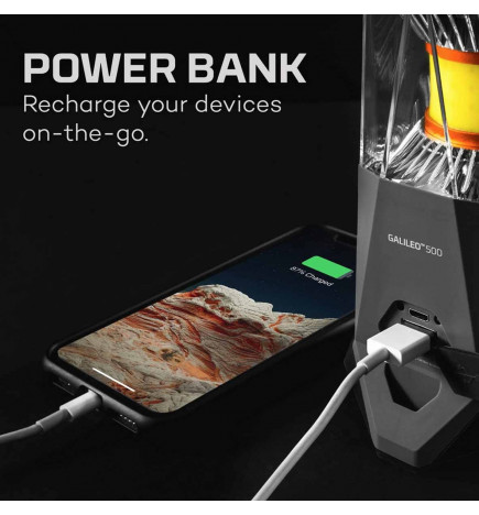 Lanterne de bivouac Galiléo 500 Nebo power bank