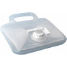 Réservoir d'eau de bivouac pliable 10 litres vide