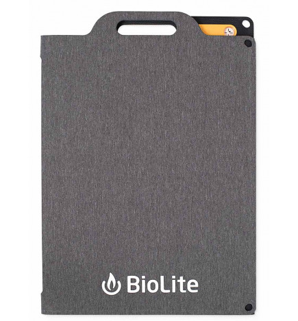 Biolite Solarpanel 100 前面から閉じたソーラー パネル