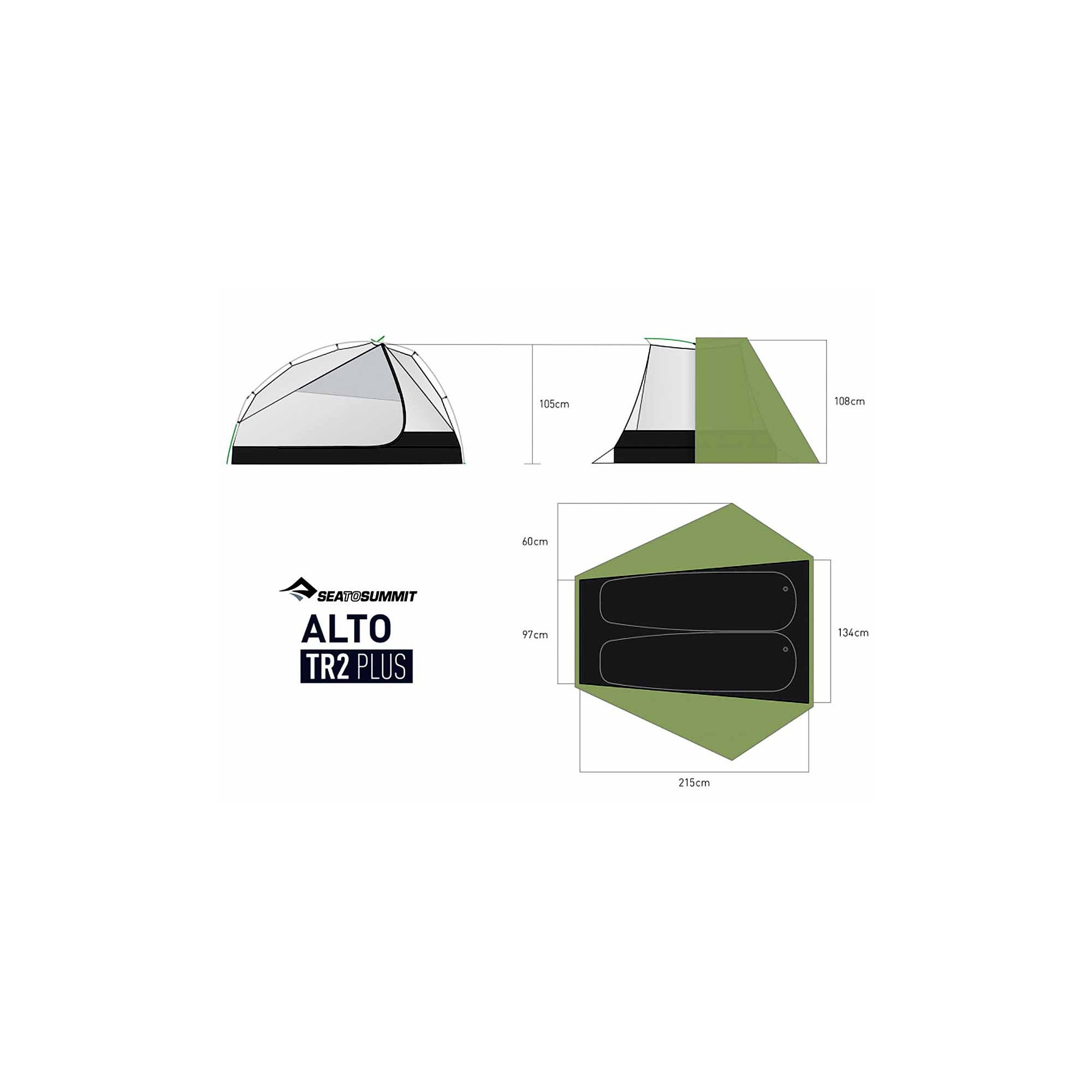 Tente Sea To Summit Alto TR2 Plus