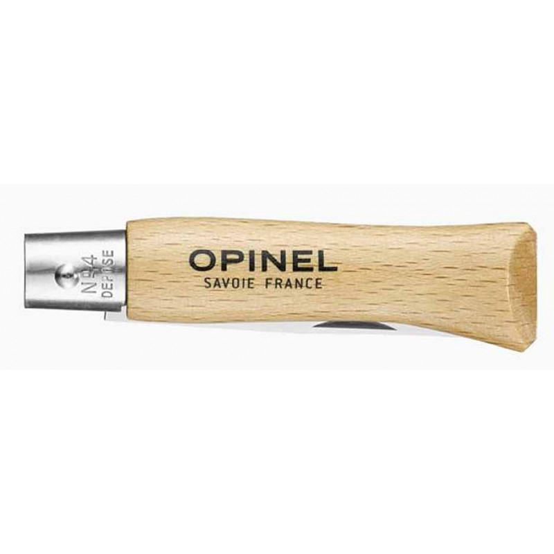 Opinel N° 4 geschlossenes Edelstahlmesser