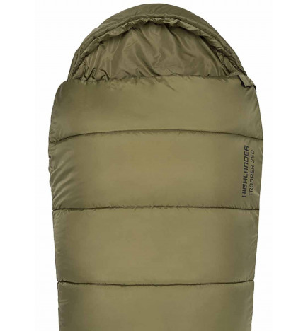 Sac de couchage Trooper 250 Ranger Highlander tête 