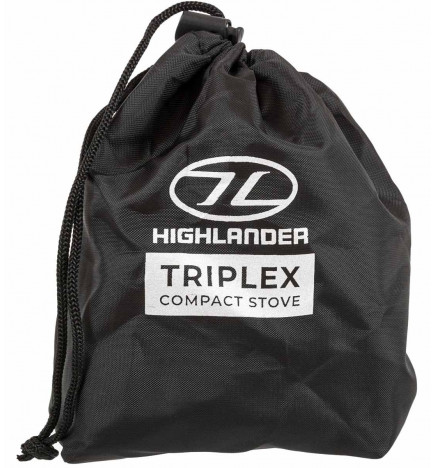 Réchaud de bivouac Triplex Highlander emballé