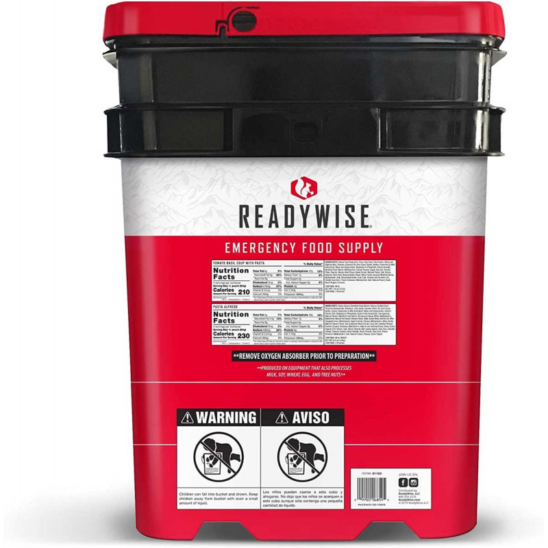 Emergency food stock kit 25 years - Survival and emergency food - Inuka
