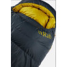 Duvet grand froid Ascent Pro 800 Rab détails