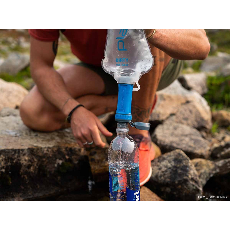 Platypus QuickDraw Microfiltre à Eau - Filtre Portable Ultra Léger Pour Randonnée