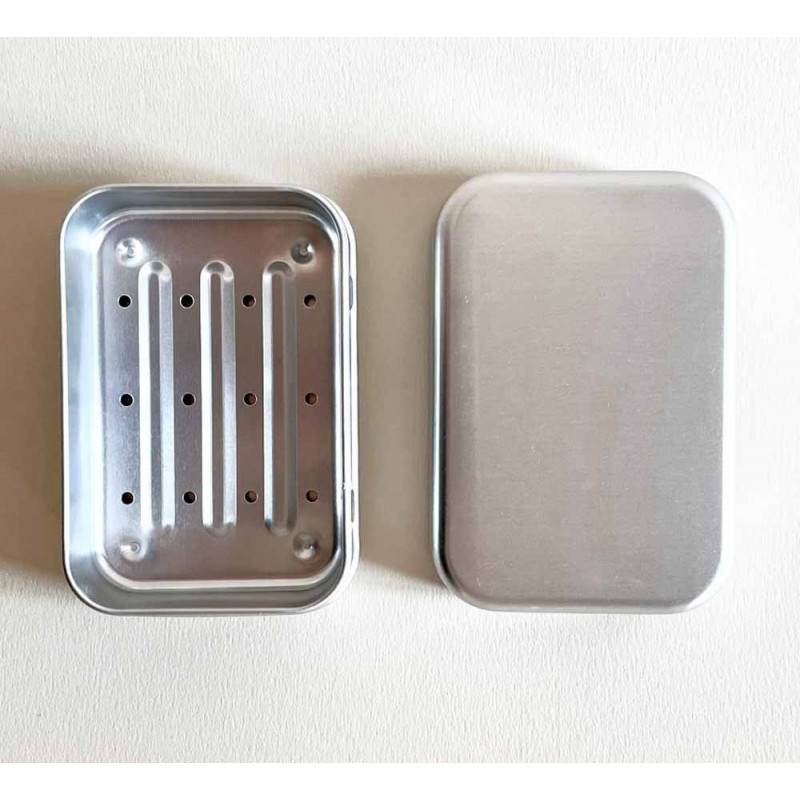 Boîte à savon alu 32g Paos