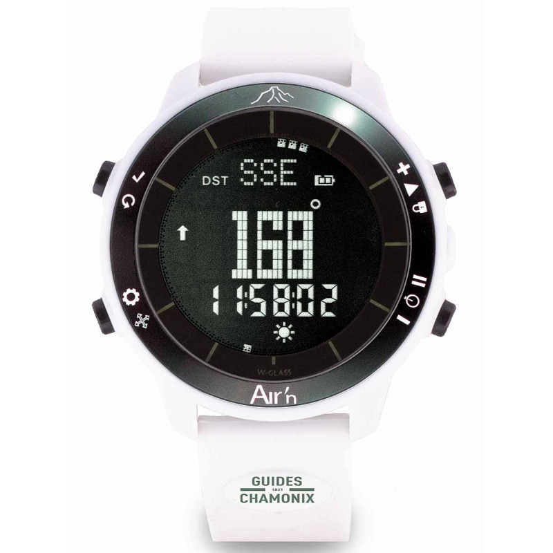 Montre Altimètre boussole Air'n Theia Absolute White 7640181780549