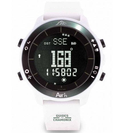 Montre Altimètre boussole Air'n Theia Absolute White 7640181780549
