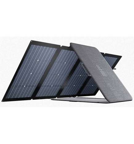 Panneau solaire portable double face 220 W Ecoflow face arrière