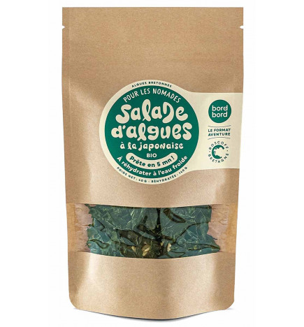 Organic seaweed salad for nomads