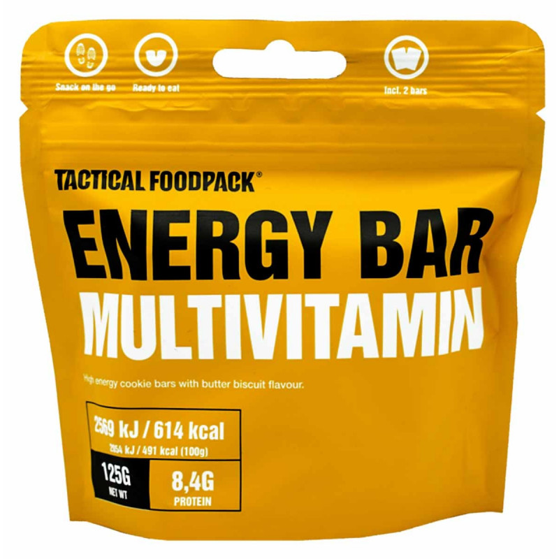 Barres énergétiques vitaminées Tactical Food 4744698015347