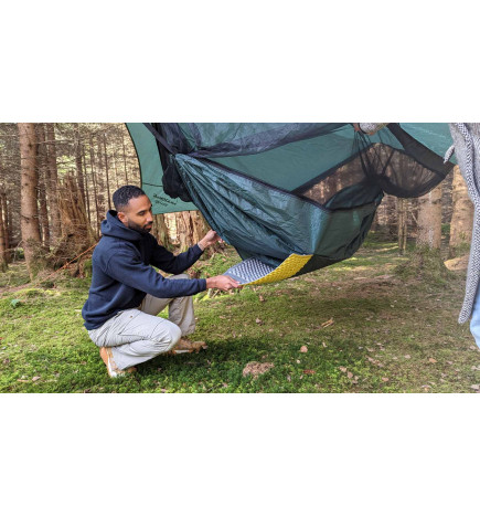 Hamac Traveller Camp complet Amazonas tapis de sol