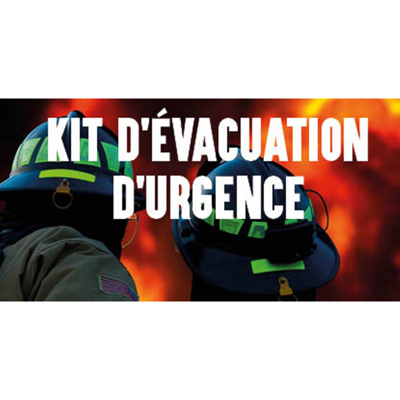 Kit évacuation d'urgence