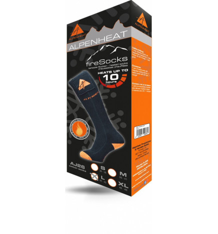 Chaussettes chauffantes AlpenHeat packaging