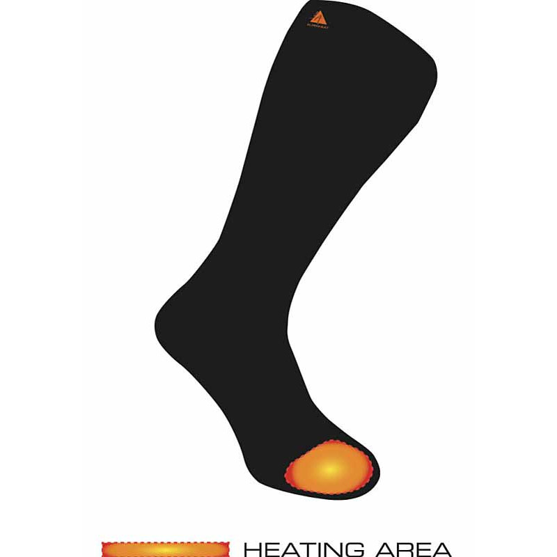 2 paia di calzini invernali da uomo in lana merino non elastica, termici, riscaldati, extra caldi, 2,4 TOG, taglia 39-45, 2 paia, Nero , 6-11 Tall