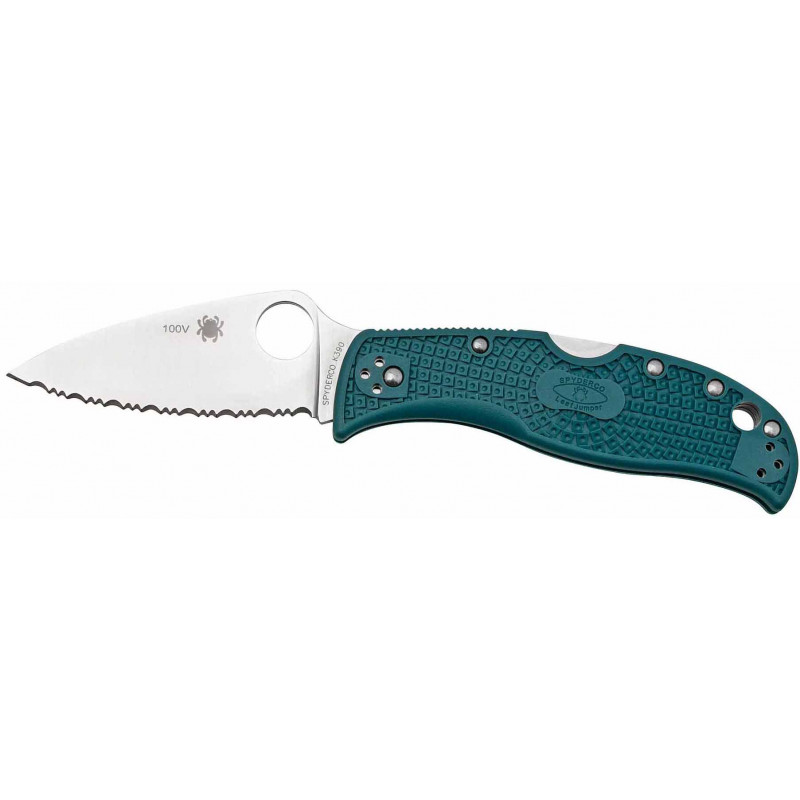 Coltello Spyderco Leaf Jumper con denti