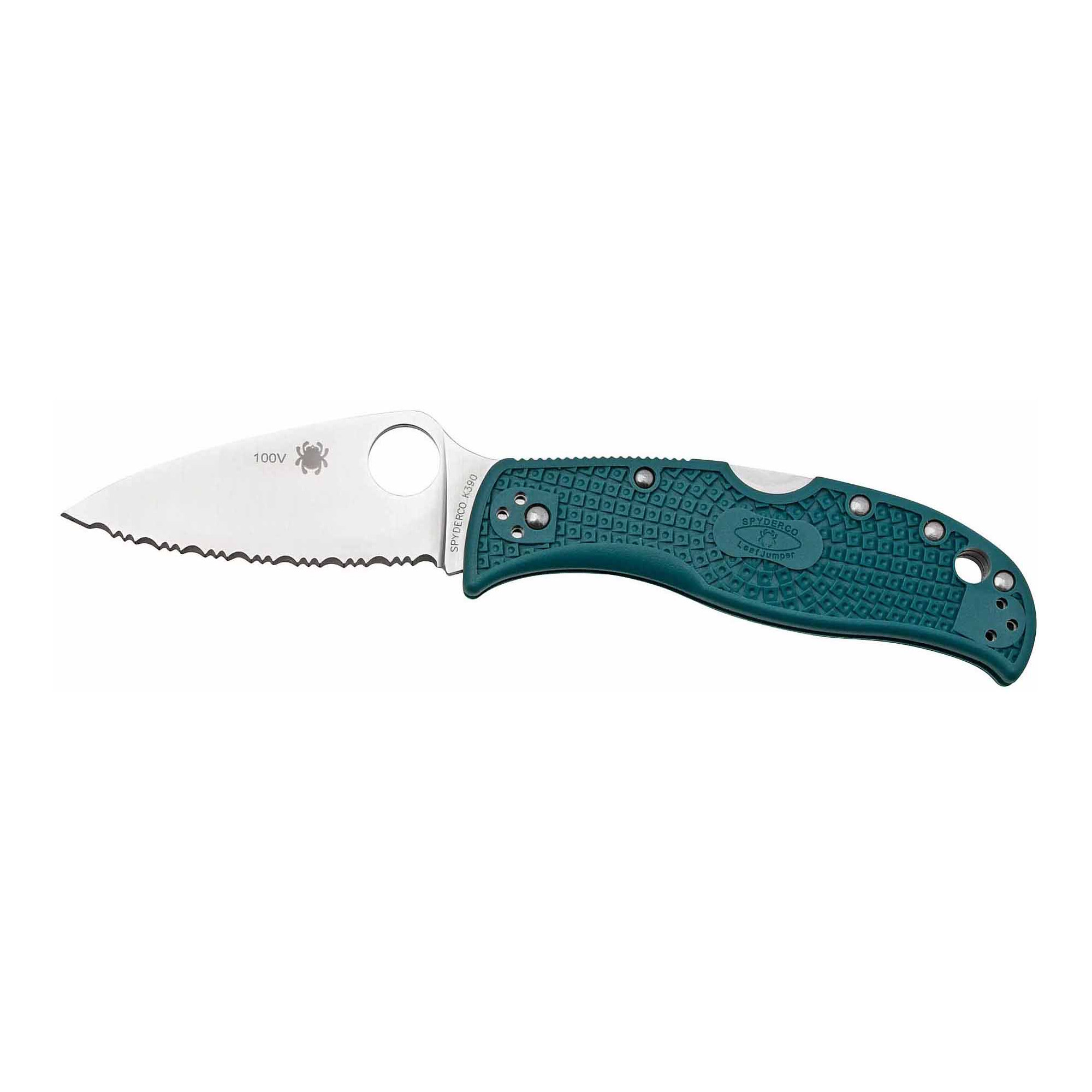 Coltello Spyderco Leaf Jumper con denti