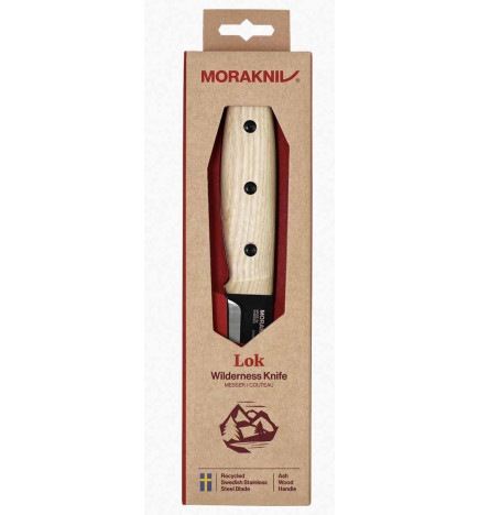 Mora Lok dagger ash handle in box